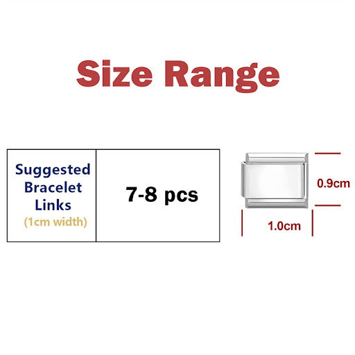 Title 8, Module Inférieur en Acier DIY Bracelet Rétro Ar...