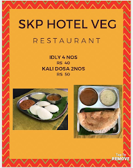 SKP Hotel Veg menu 1