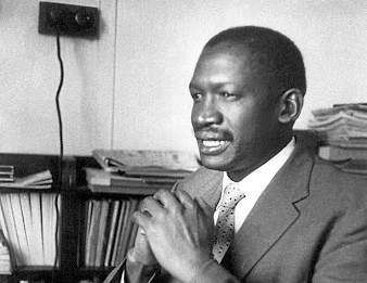 The founder of the Pan Africanist Congress, Robert Mangaliso Sobukwe.