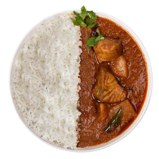 Fish Curry With Rice Bowl