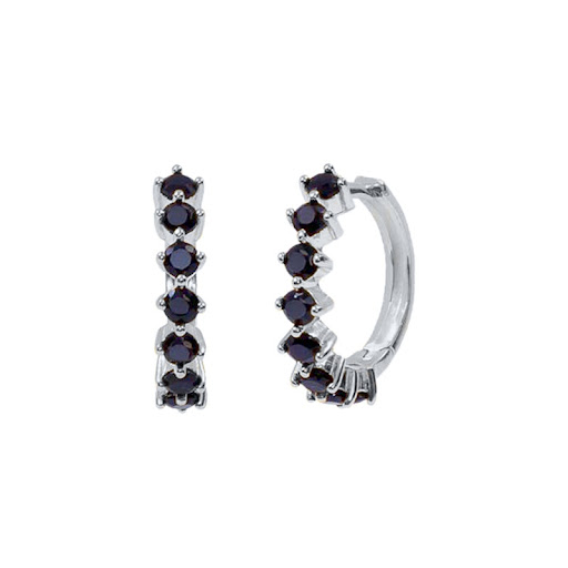 Title 7, Womens Micro-inlaid Color Trend Ear Rings Simp...