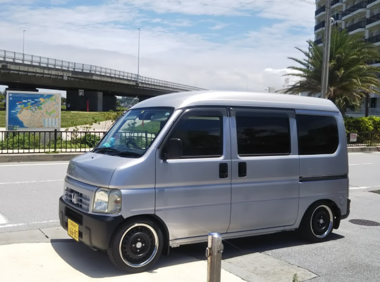 アクティバンのムーンアイズ・車高調・テッチンホイール・シャコタン・トリムリングに関するカスタム事例の投稿画像7枚目