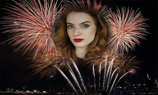 Screenshot Fireworks Photo Frame