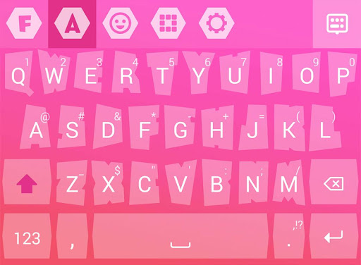 Pinking for FancyKey Keyboard