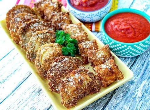 Super Duper Easy Fried Ravioli - Yum!