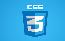 Cascading Style Sheet3 CSS3 Blue small promo image