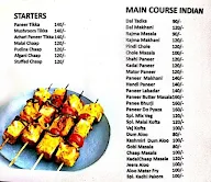 Swaad-A-Gali menu 1