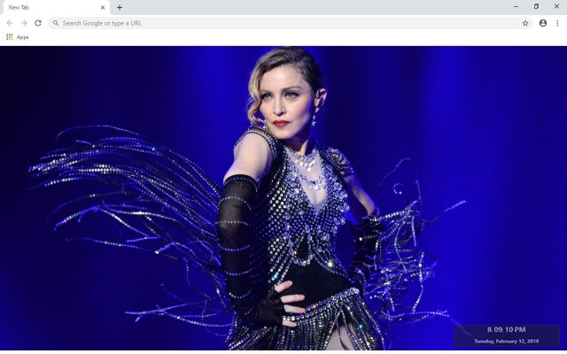 Madonna New Tab & Wallpapers Collection