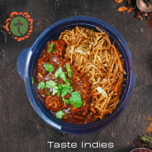 Veg Noodles Veg Manchurian Bowl