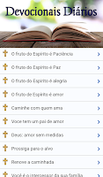 Devocionais diários evangélico Screenshot