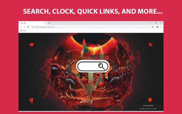 DOOM Eternal Wallpapers and New Tab