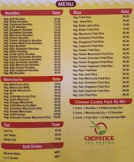 Chopstick Veg Restro menu 1