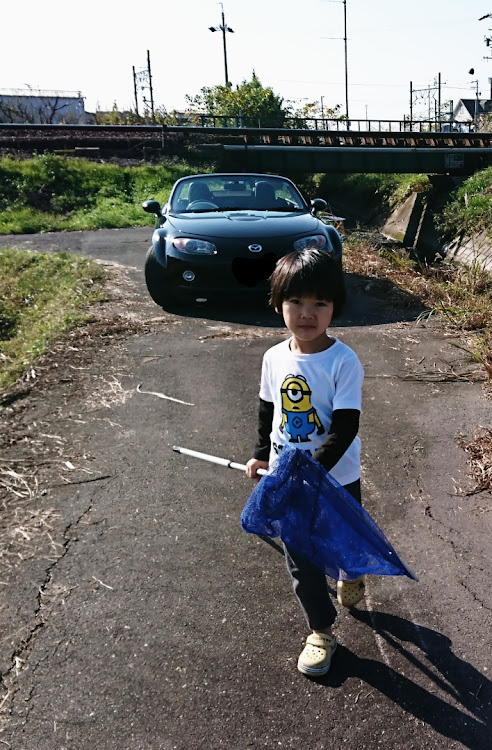 ロードスターの子どもと愛車の思い出・花粉症歴30年に関するカスタム事例の投稿画像5枚目