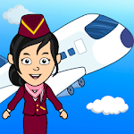 Cover Image of Descargar Aeropuerto de la ciudad de Tizi: mis juegos de avión para niños 1.6 APK