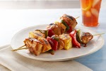 Sweet BBQ Chicken Kabobs was pinched from <a href="http://www.kraftrecipes.com/recipes/sweet-bbq-chicken-kabobs-92092.aspx" target="_blank">www.kraftrecipes.com.</a>