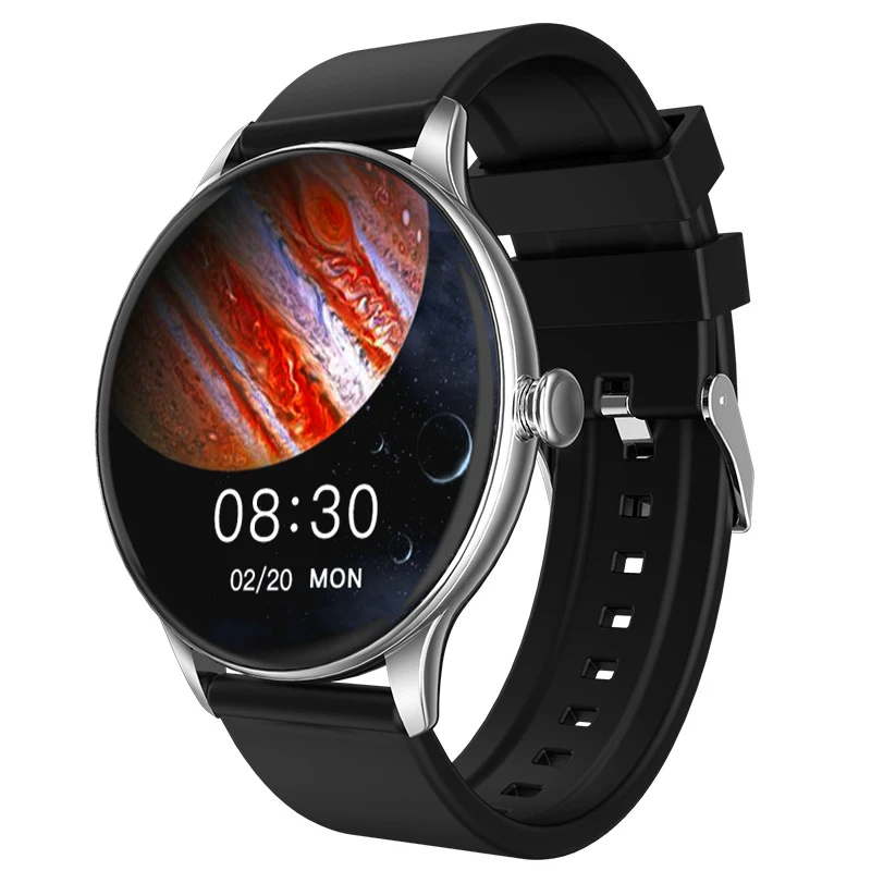 Reloj Deportivo Inteligente Podómetro con Monitor de Ritmo Cardíaco, Presión Arterial y Detección de Ejercicio