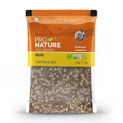 Pro Nature Organic Urad Black Split 500 Gm