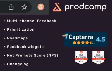 ProdCamp Customer Feedback small promo image