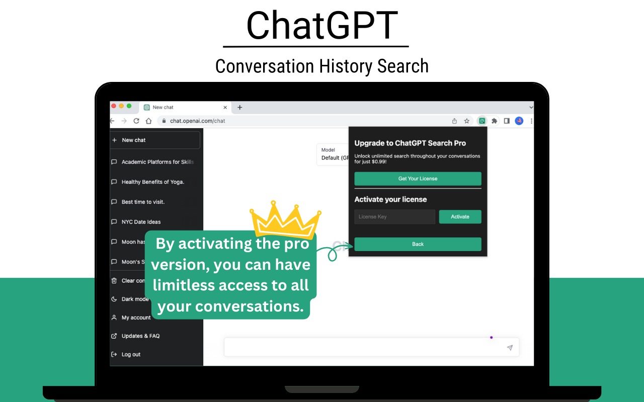 ChatGPT Conversation History Search Preview image 5