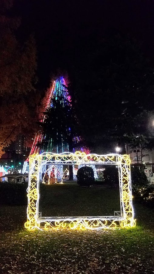 Rainbow Tree area of Hiroshima Dreamination, 2018