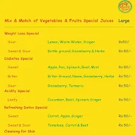 OV Juicery And Food menu 3