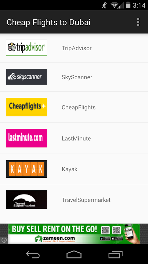 Cheap Flights To Dubai - Android Apps on Google Play