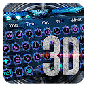 Neon Tech 3D Keyboard 10001002 APK Descargar