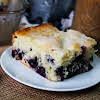 Thumbnail For Slice Of Blue Ribbon Blueberry Coffee Cake On A Plate.