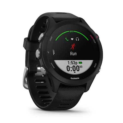 Đồng hồ thông minh Garmin Forerunner 255S Music, GPS, Wifi, Đen, KOR/SEA (010-02641-68)