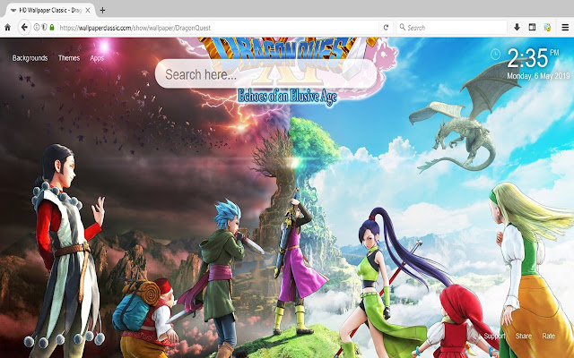 Dragon Quest 11 HD Wallpapers Themes