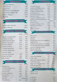 Curries & Chillies menu 2