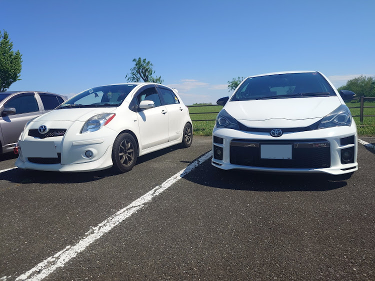 ヴィッツのゴールデンウィーク・プチオフ会・歴代ヴィッツに関するカスタム事例の投稿画像4枚目