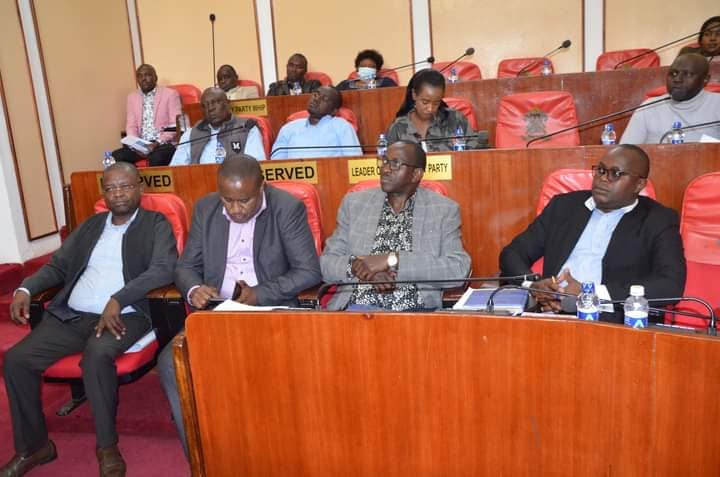 Machakos MCAs - elect during an orientation session at the Machakos assembly building on Saturday, September 17.