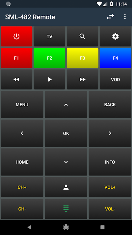 IPTV SML-482 Remote+ - 1.1 - (Android)