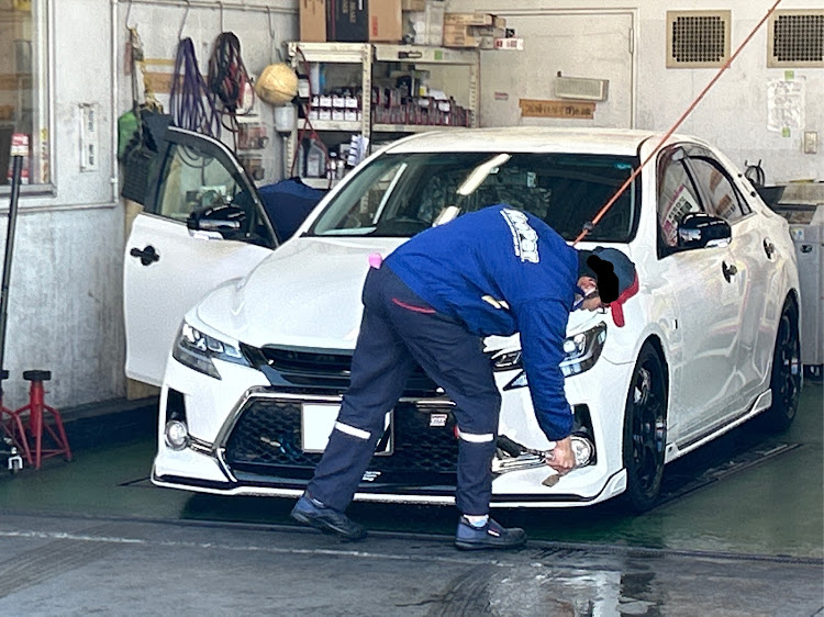 マークX G'sの洗車に関するカスタム事例の投稿画像6枚目