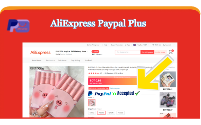 AliExpress Paypal Plus Preview image 4