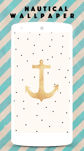 Nautical wallpaper - Anchor