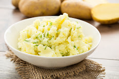 GARLIC MASHED POTATOES