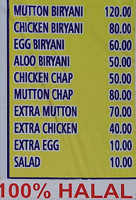 Alishaan menu 1