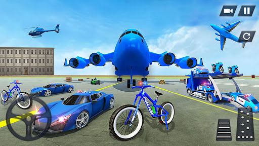 Screenshot Police BMX Bike Transport Game