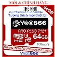 Thẻ Nhớ Yoosee Pro Plus 32Gb 64Gb A1 U3 4K R95Mb/S W45Mb/S, Kioxia