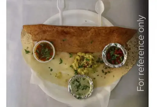 Garlic Onion Masala Dosa