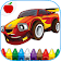 Cars Coloring Book Game icon