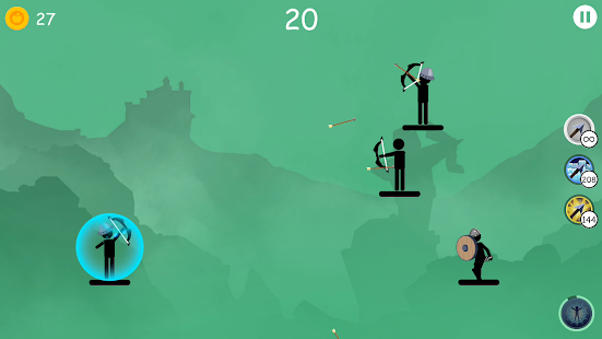 The Archers 2: Stickman Game  (Mod Money)