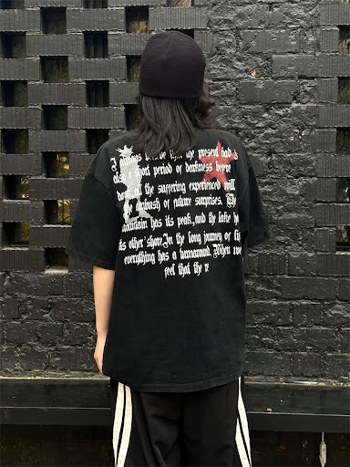 Title 6, Mens Summer Anime Abstract Printing Cotton Sho...