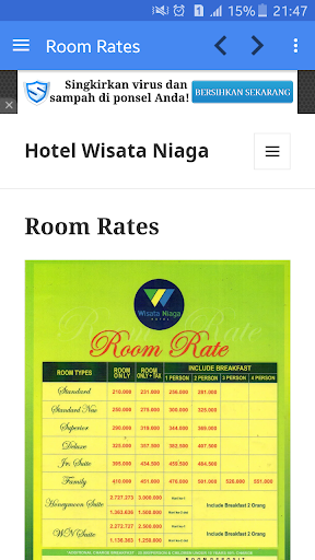 Wisata Niaga Hotel Purwokerto