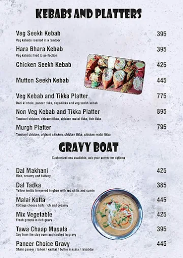 Gravy Mama menu 