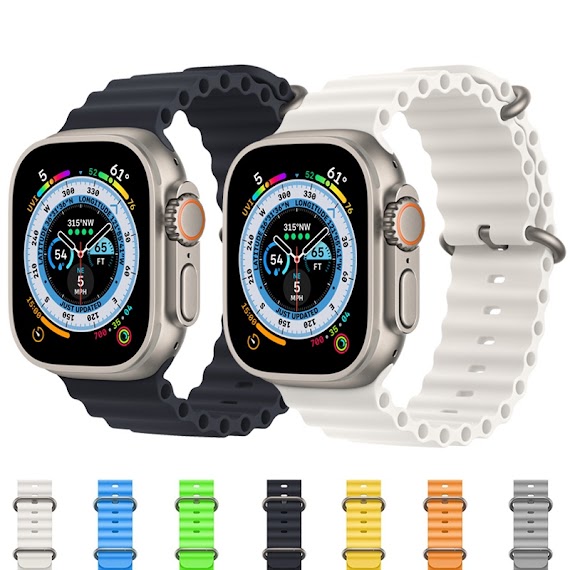 Dây Đeo Đồng Hồ Apple Watch 49Mm 44Mm 40Mm 45Mm 41Mm 42 38 40 44 45Mm Iwatch Series 7 6 3 Se Ultra 8