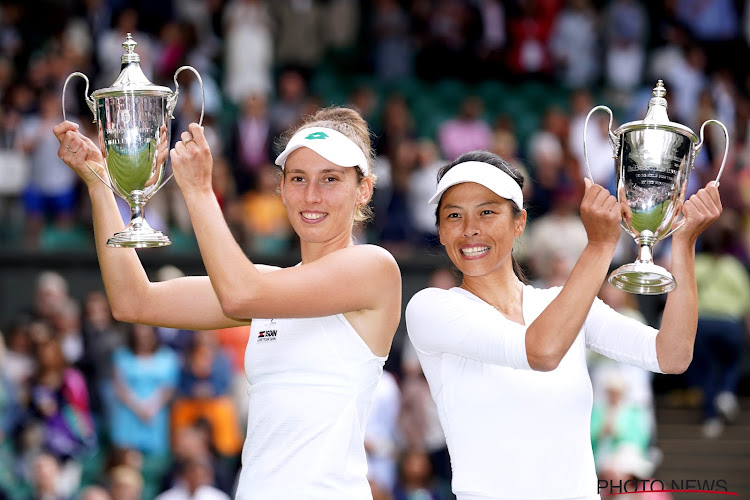 Elise Mertens is na Wimbledon-triomf opnieuw nummer één van de wereld in dubbelspel: "We bleven doorgaan"