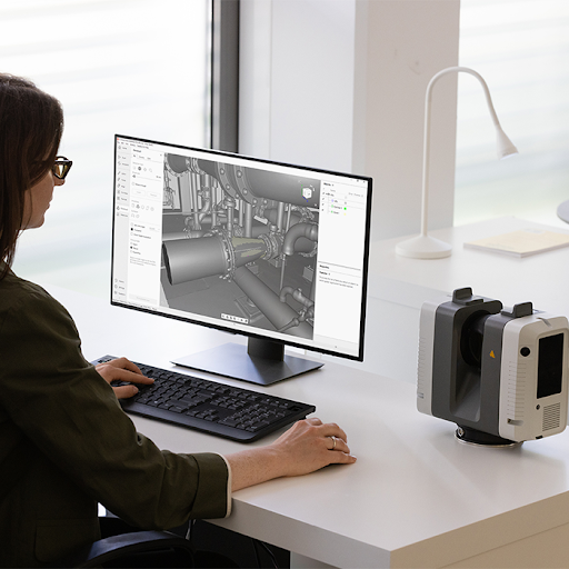 Utilize the power of Artec Studio, your preferred CAD software like SOLIDWORKS, and Geomatic Control X for a comprehensive Scan-to-CAD workflow with your Artec Ray II 3D Scanner